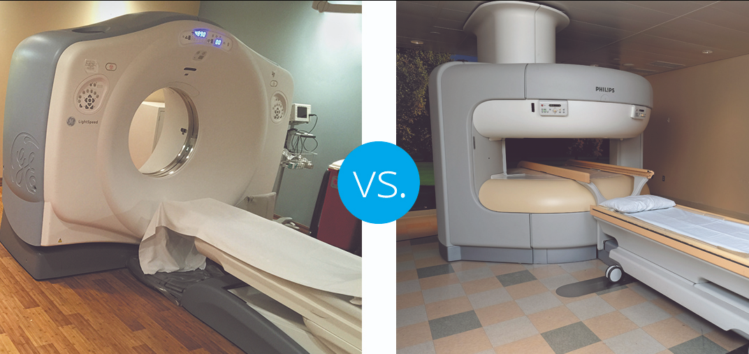 CT Scan vs MRI Radiation Level | Time Taken 